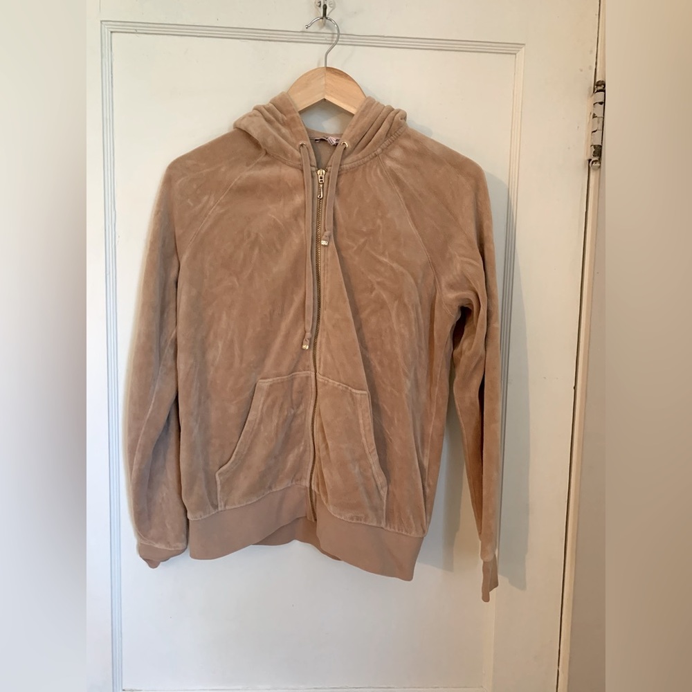 Juicy Couture Velour Hoodie, Size Small